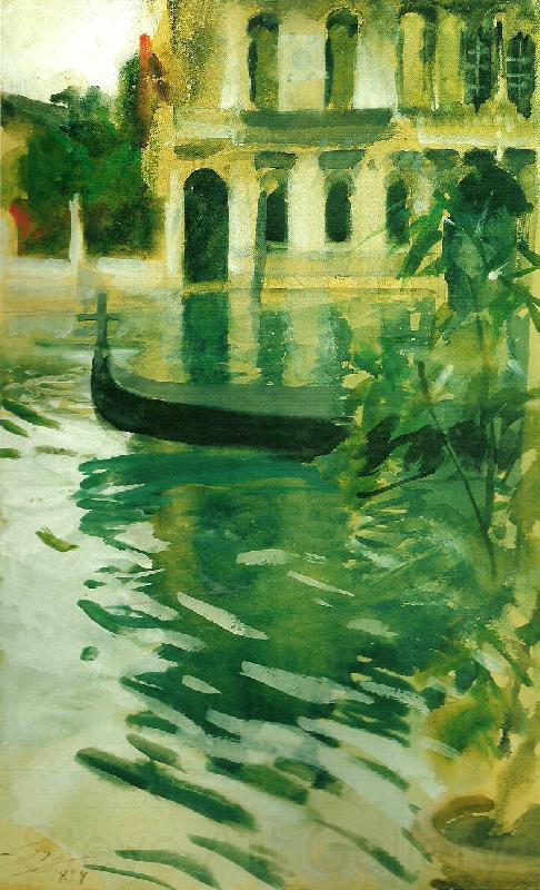 Anders Zorn gondol, venedig Spain oil painting art